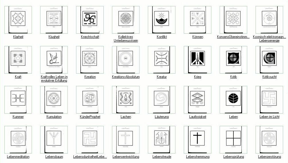 Symbole der Geisteslehre - Symbols of the Spiritual Teaching 9