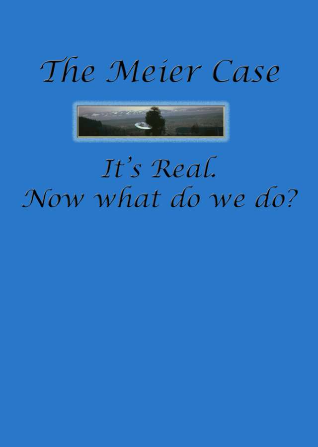 The Meier Case It's Real. Now What Do We do?